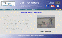 Dog Trek's website